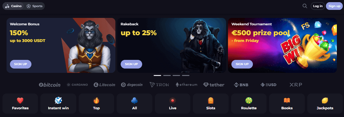 CryptoLeo Casino Review: Account Types, Games, Deposits and Withdrawals