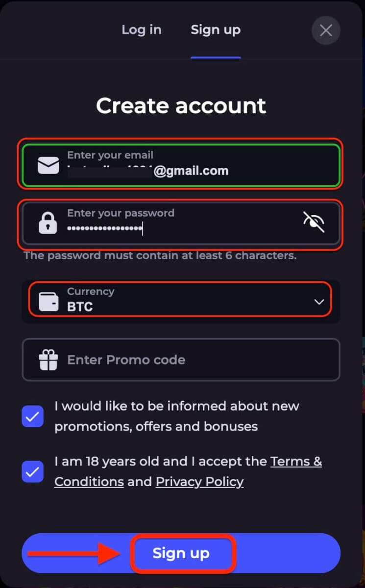 CryptoLeo Registration: How to Open Account and Sign up