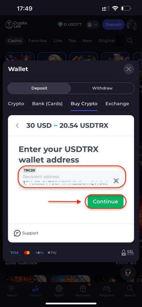 CryptoLeo Registration: How to Open Account and Sign up