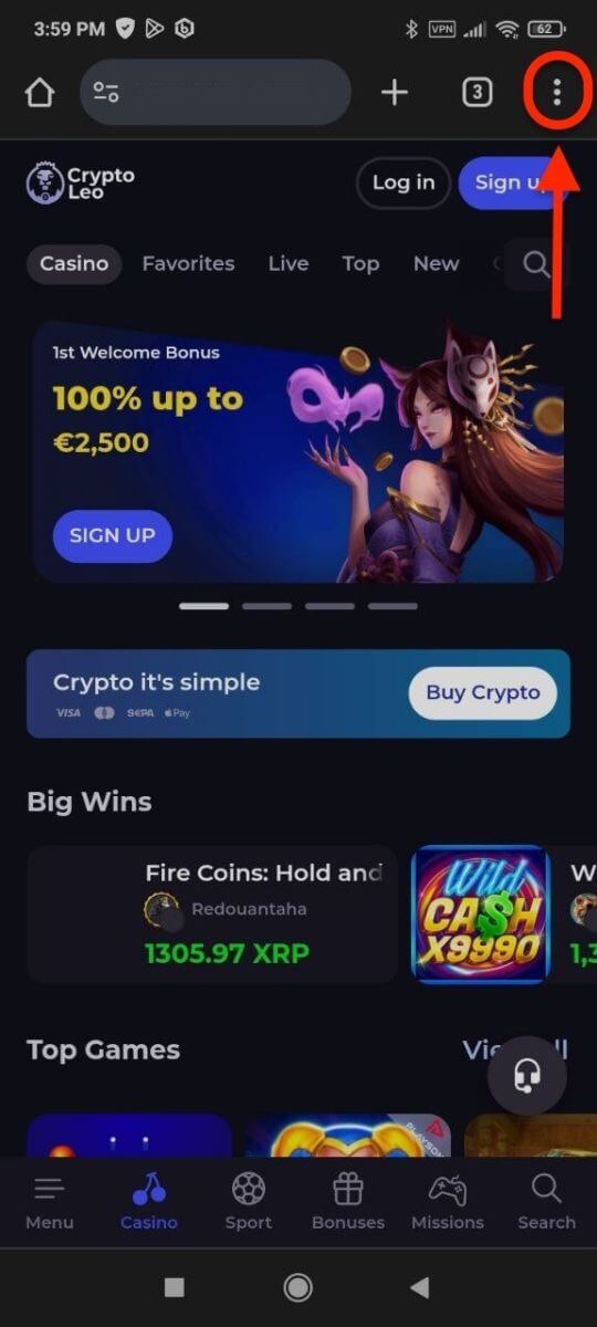 How to Download and Install CryptoLeo Application for Mobile Phone (Android, iOS)