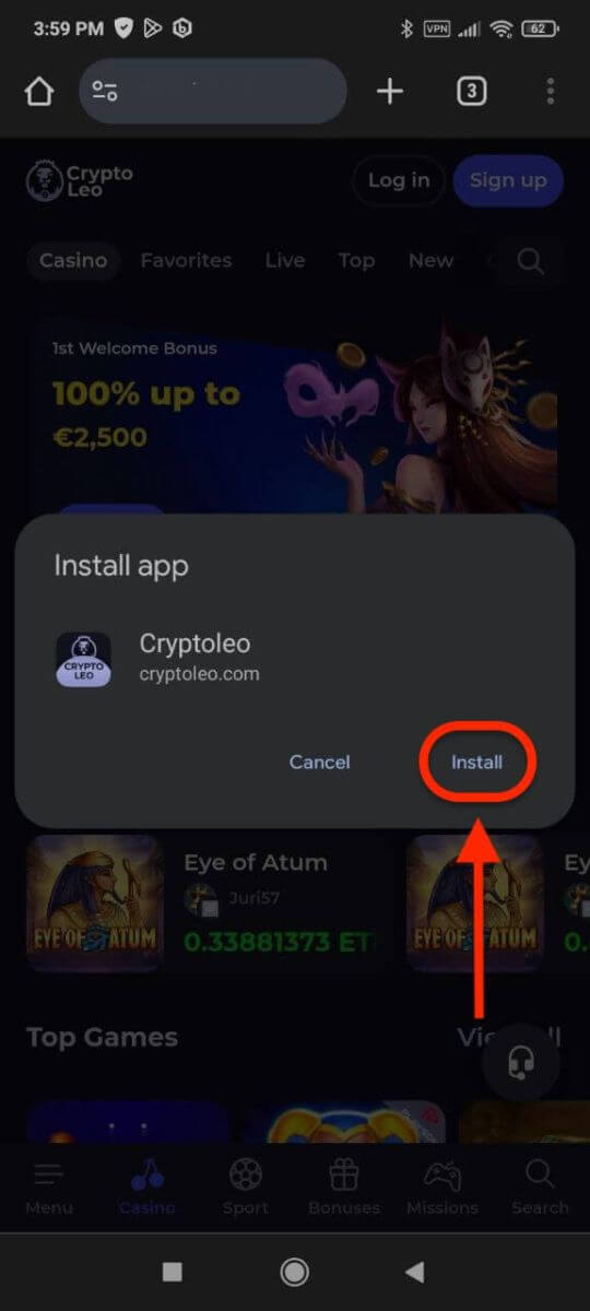 How to Download and Install CryptoLeo Application for Mobile Phone (Android, iOS)