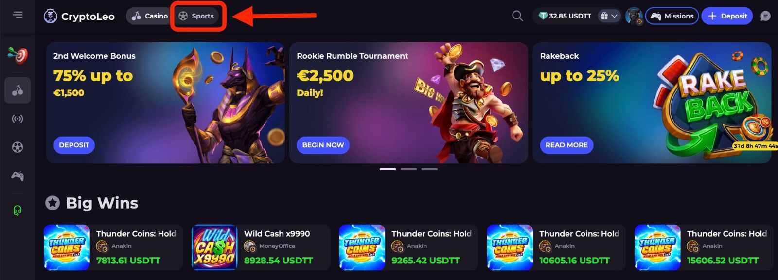 How to Play Esports Betting on CryptoLeo